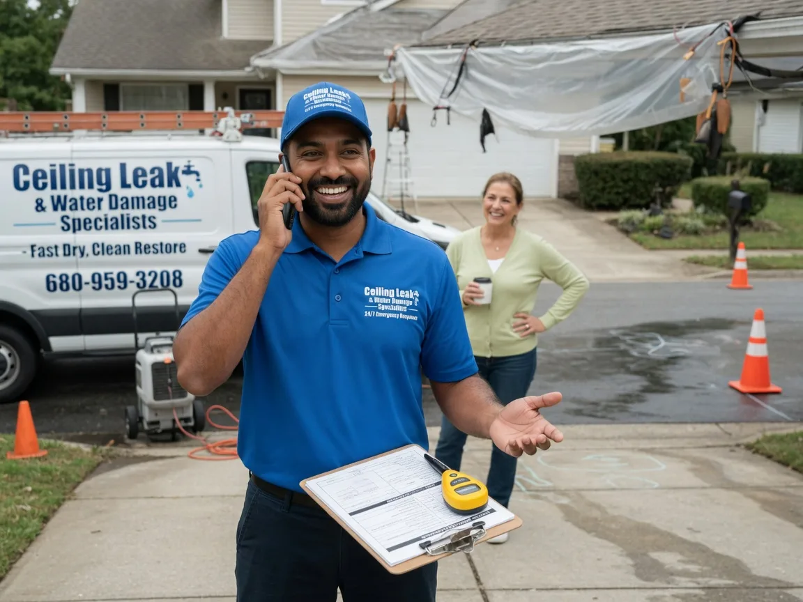 Ceiling Leak Cleanup Peninsula, OH FAQs